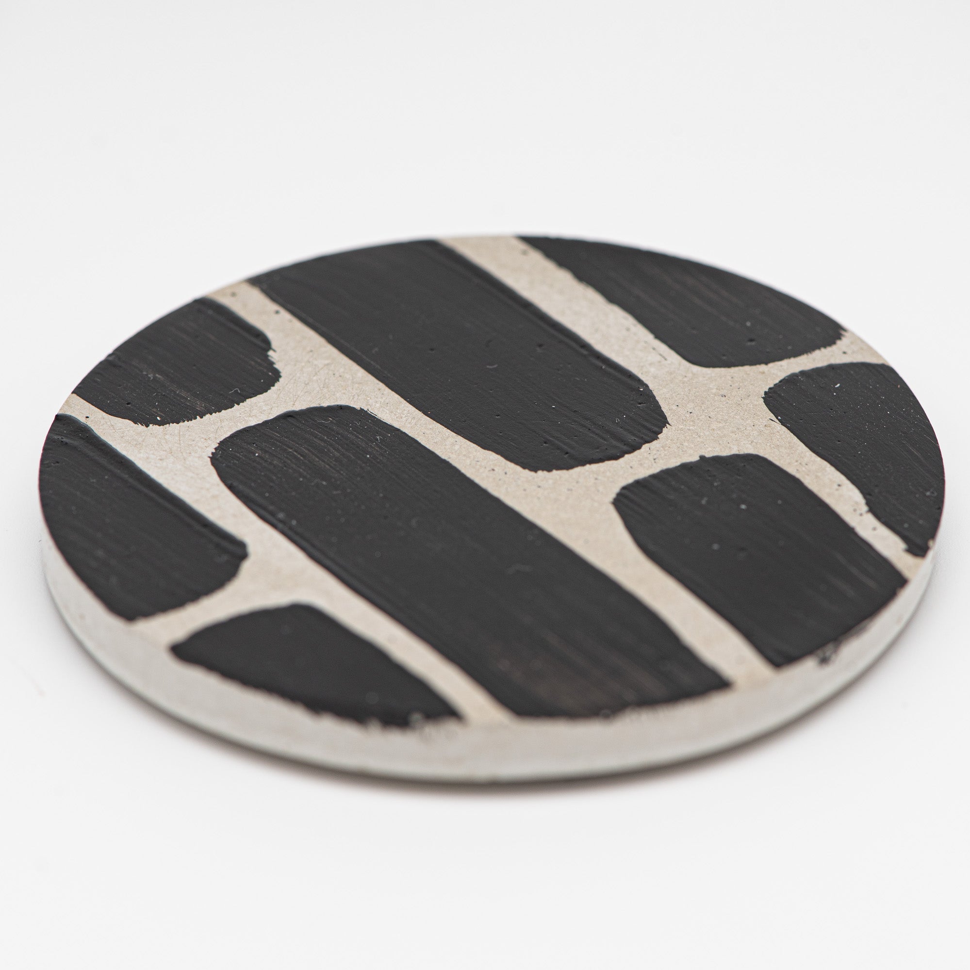 Beton Glasuntersetzer-Set 4-teilig