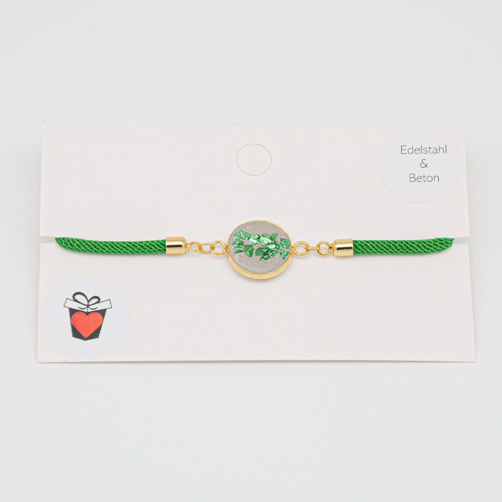 Beton Armband Kordel Grün (Medium) – Ansicht 3