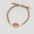 Beton Armband Kordel Beige Medium – Handmade in Austria