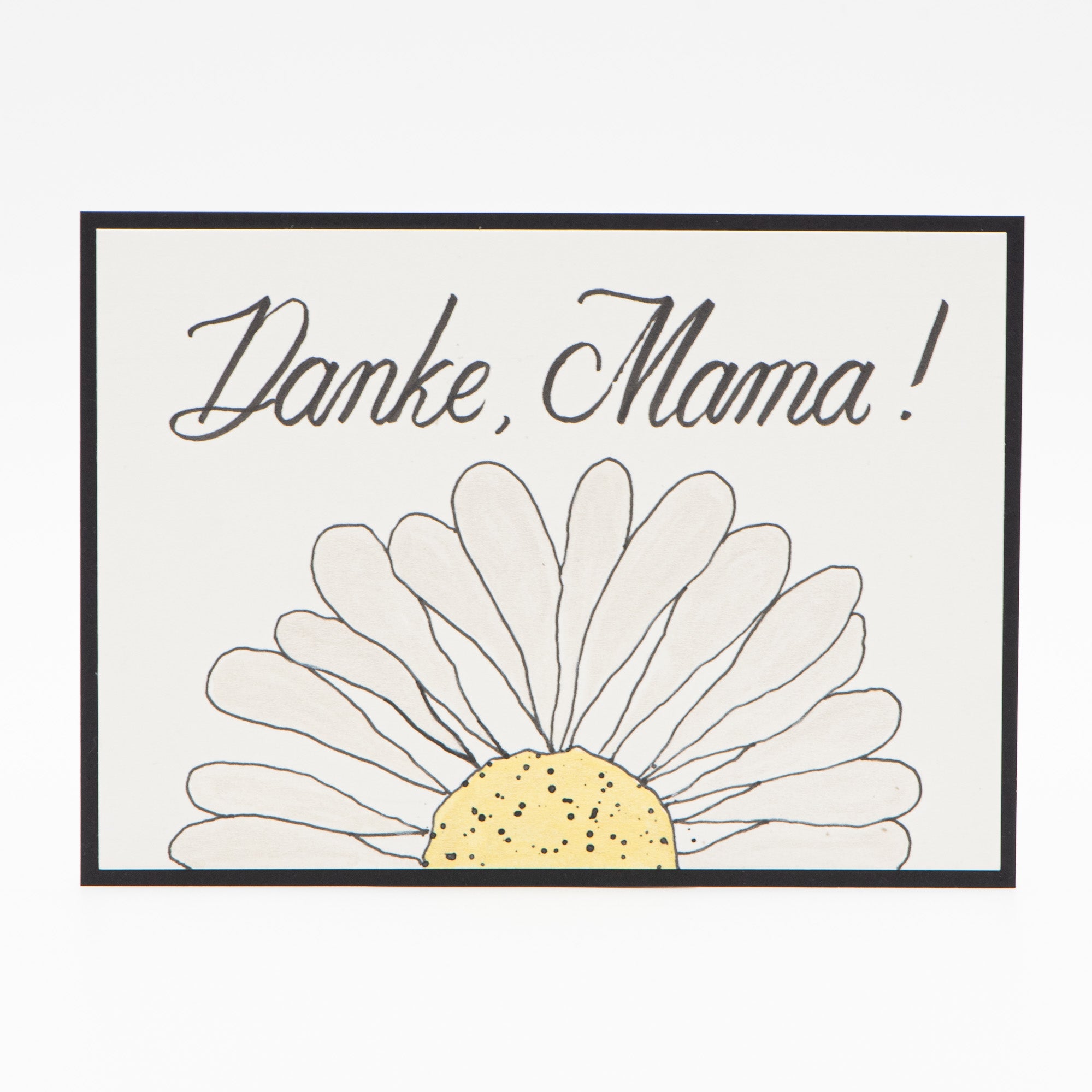Karte Danke Mama – Margerite