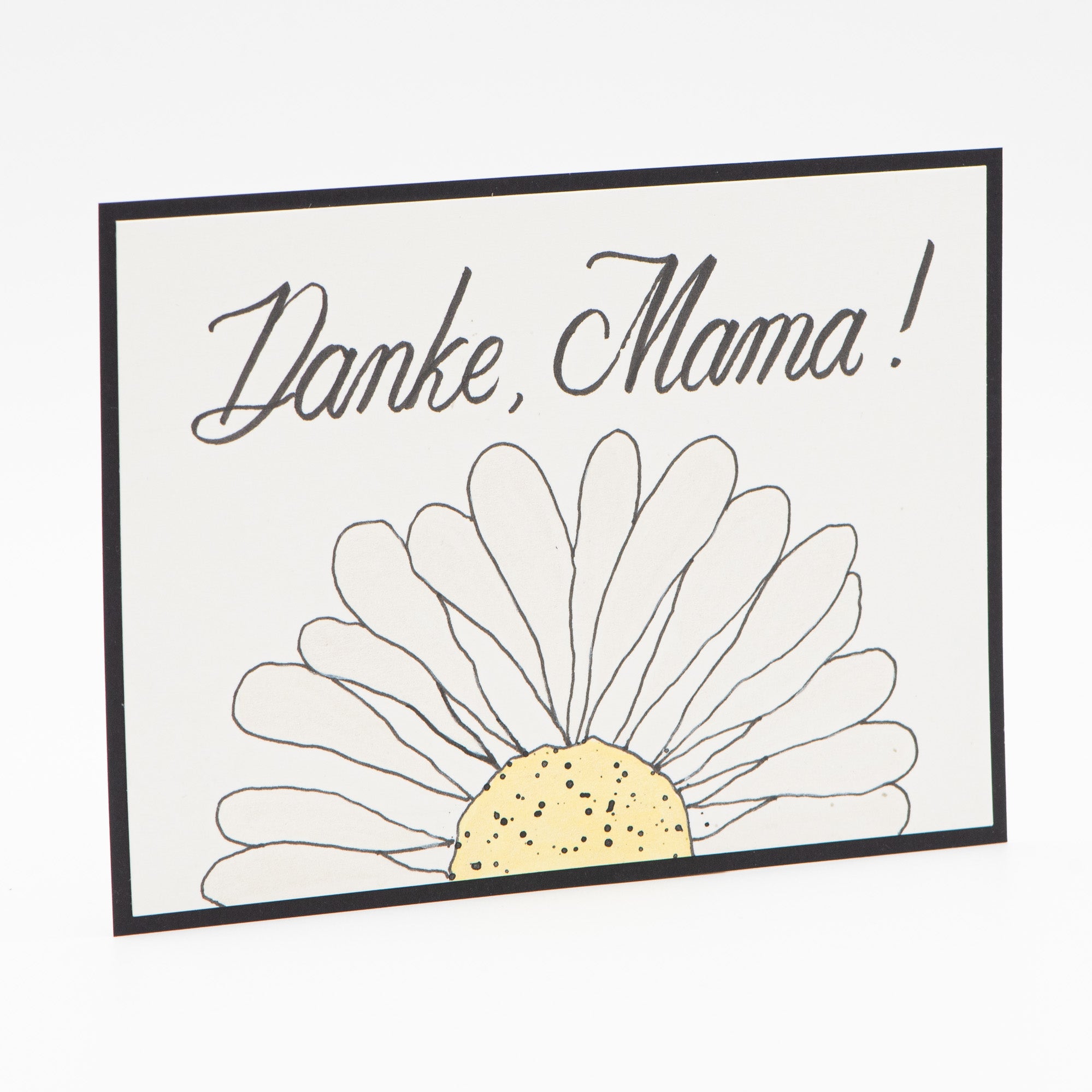 Karte Danke Mama – Margerite